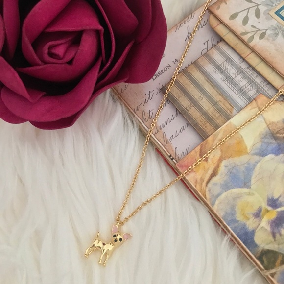 Kate Spade • Haute Stuff Chihuahua Necklace - Picture 4 of 5